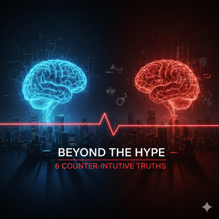 Beyond the Hype: 6 Counter-Intuitive Truths About Artificial Intelligence